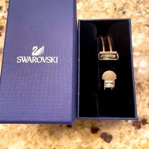 NEW Swarovski rose gold bangle